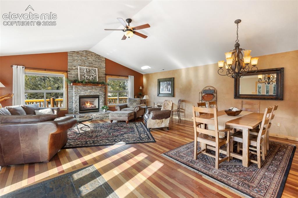 Image 8 of 43: Living and Dining Room