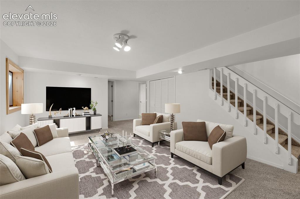 Image 23 of 36: Staged Living Room