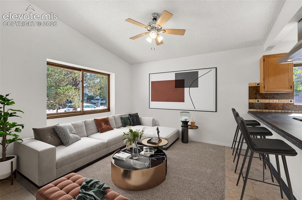 Image 5 of 36: Staged Living Room