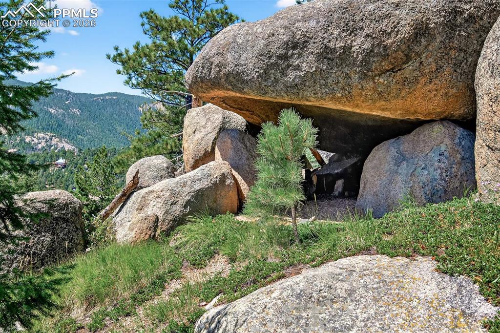 Image 48 of 50: "Old maids kitchen", just a few steps from the front patio.