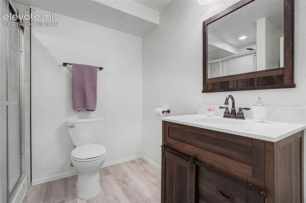 Image 29 of 39: 3/4 bath in the basement