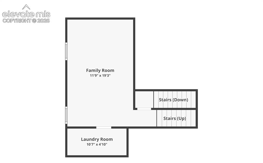Image 38 of 39: Lower Level Floor Plan
