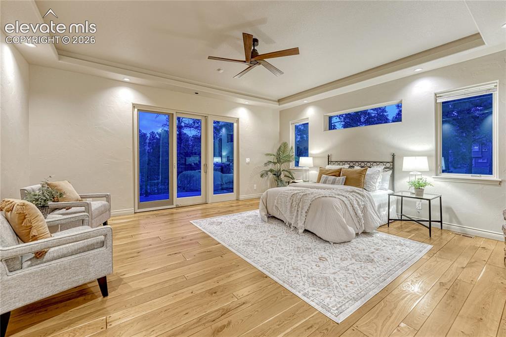 Image 13 of 48: So spacious and quiet - with easy access to your outdoor deck and fireplace