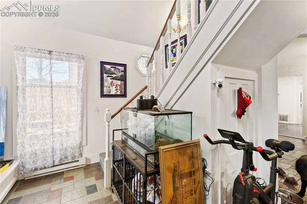 Image 13 of 34: The stairs that lead to the loft!