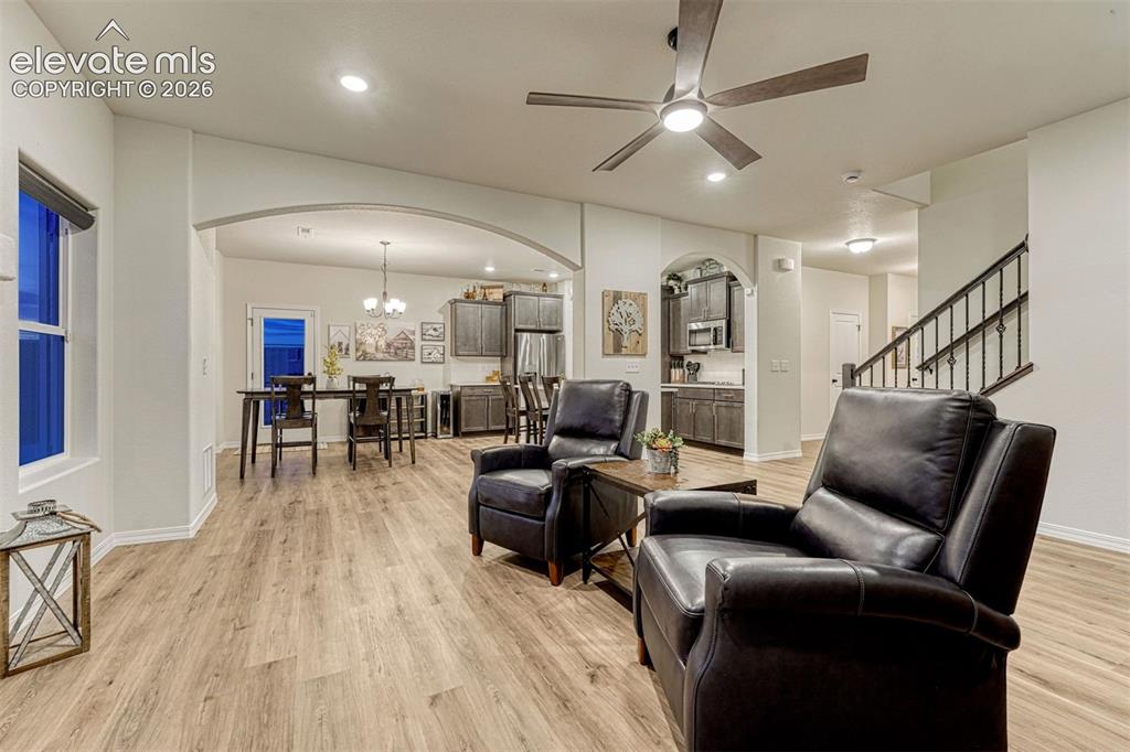 Image 14 of 49: Open floor plan for entertaining friends and family