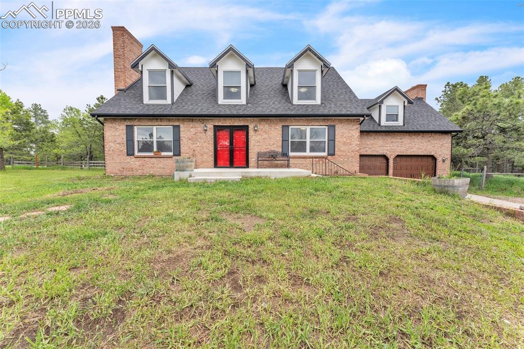 Caption: Front of Structure