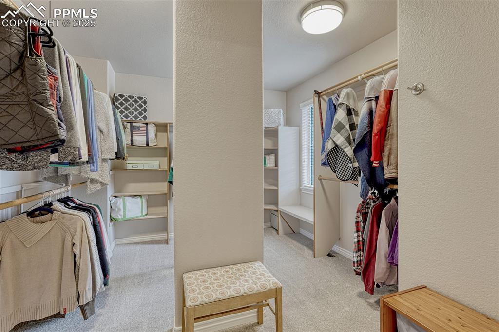 Image 28 of 48: ...and huge closet with a window and bench.