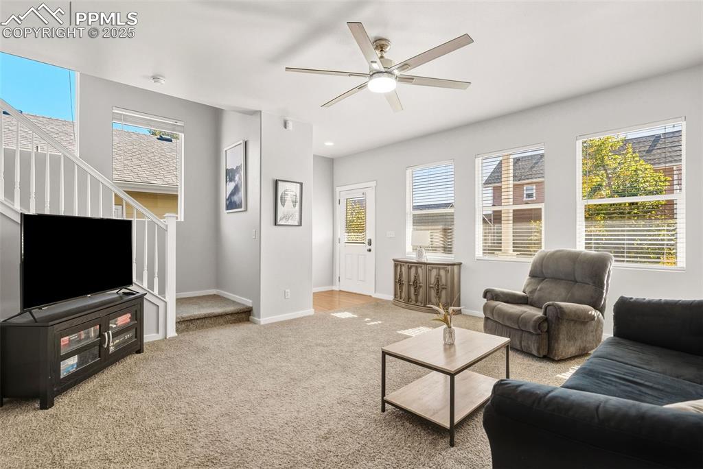 Image 3 of 33: View facing front door from kitchen entry