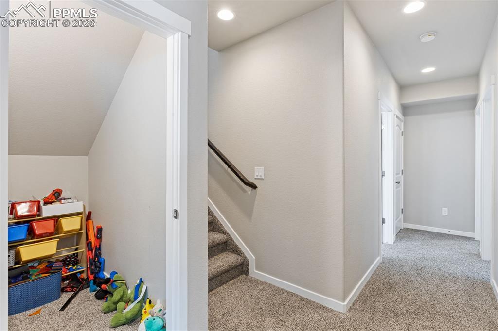 Image 40 of 46: Under-stair storage area