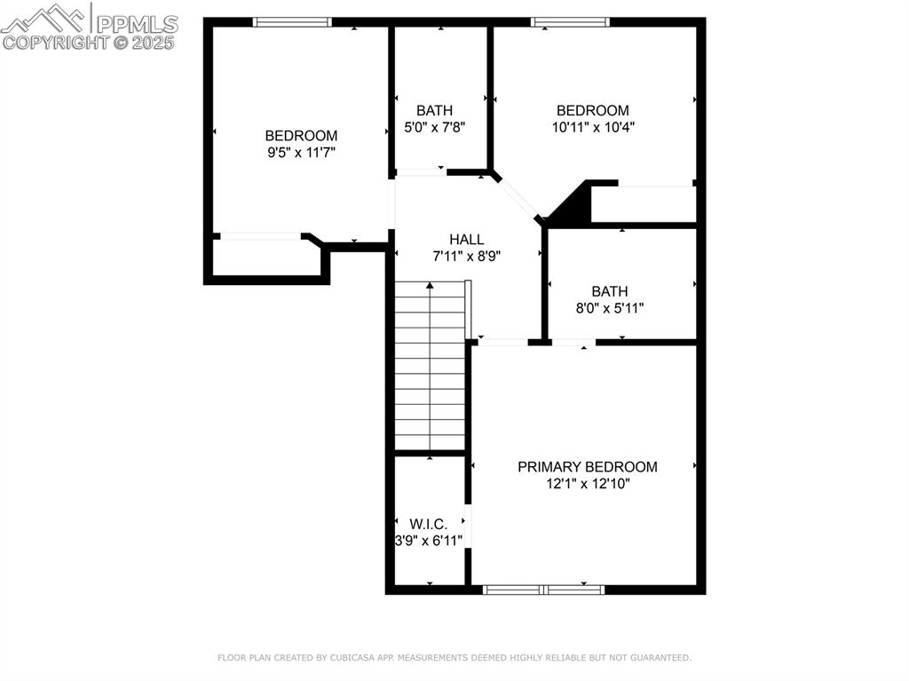 Image 50 of 50: Home floor plan upper level