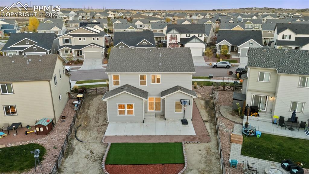 Image 38 of 38: Fully fenced backyard