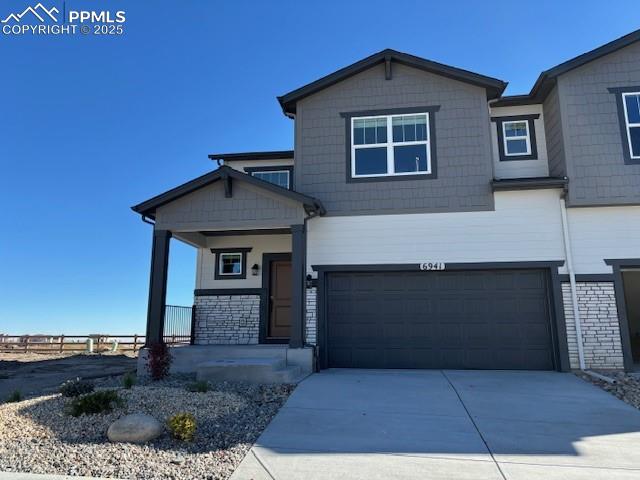 Caption: Front of Structure