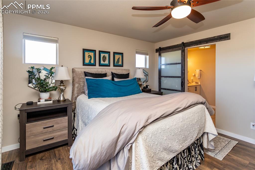 Image 16 of 36: Perfect retreat this master bedroom