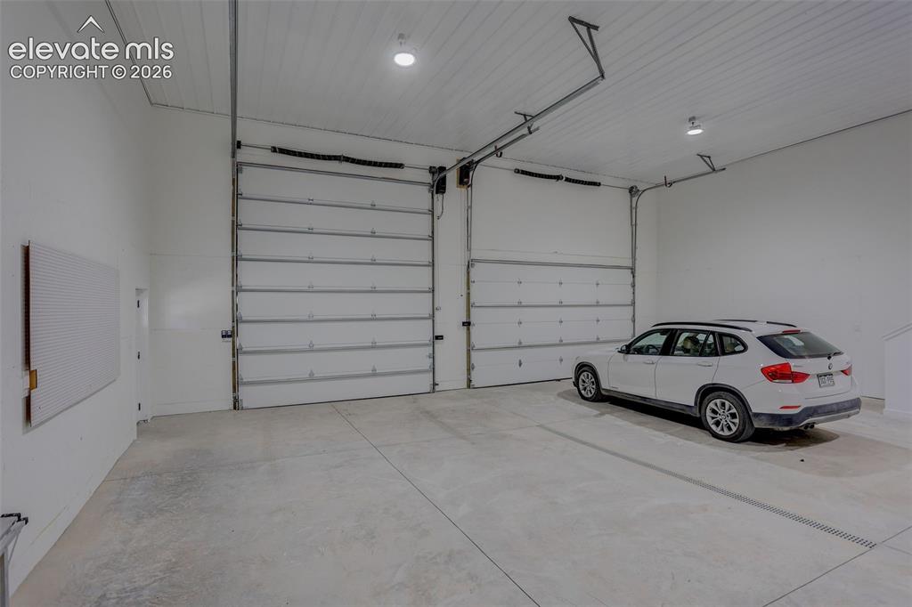 Image 38 of 48: Finished, heated garage or shop space