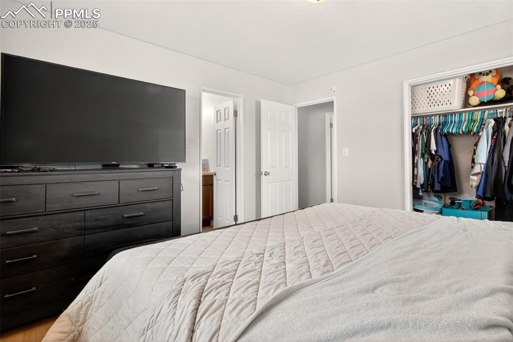 Image 15 of 46: Main level with attached bath