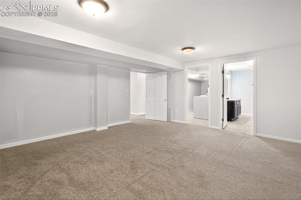 Image 29 of 46: Basement rec room 
