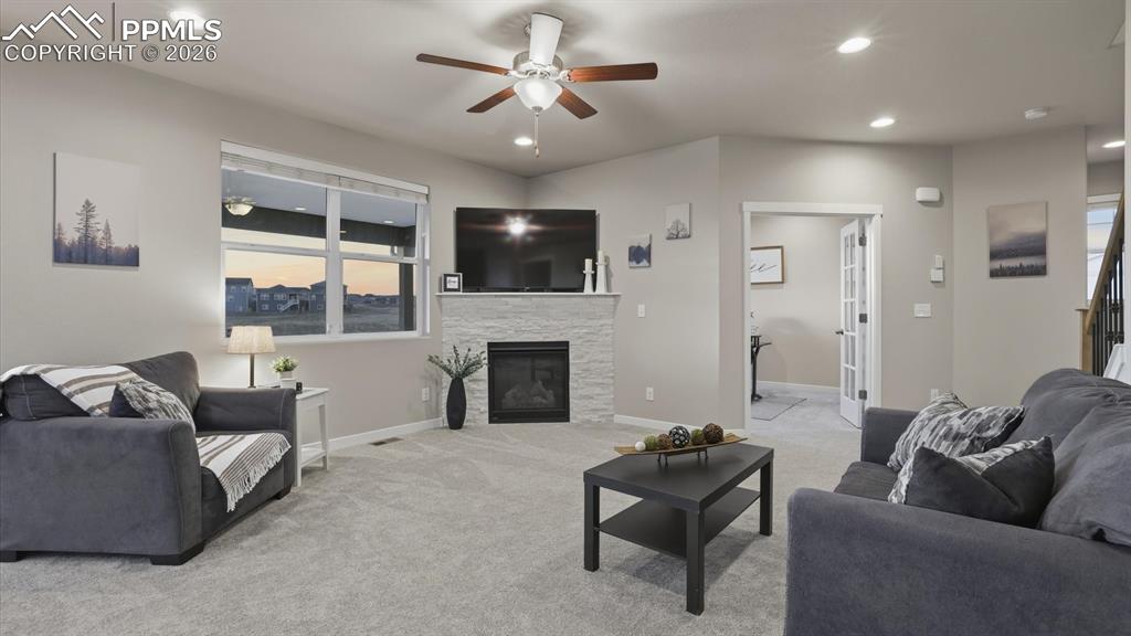 Image 21 of 50: Mud Room with upper and lower cabinets and convenient garage access.