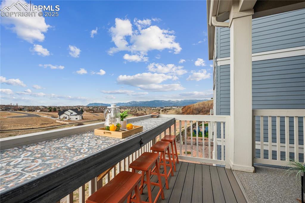 Image 19 of 40: EXTENDED DECK WITH AMAZING VIEWS