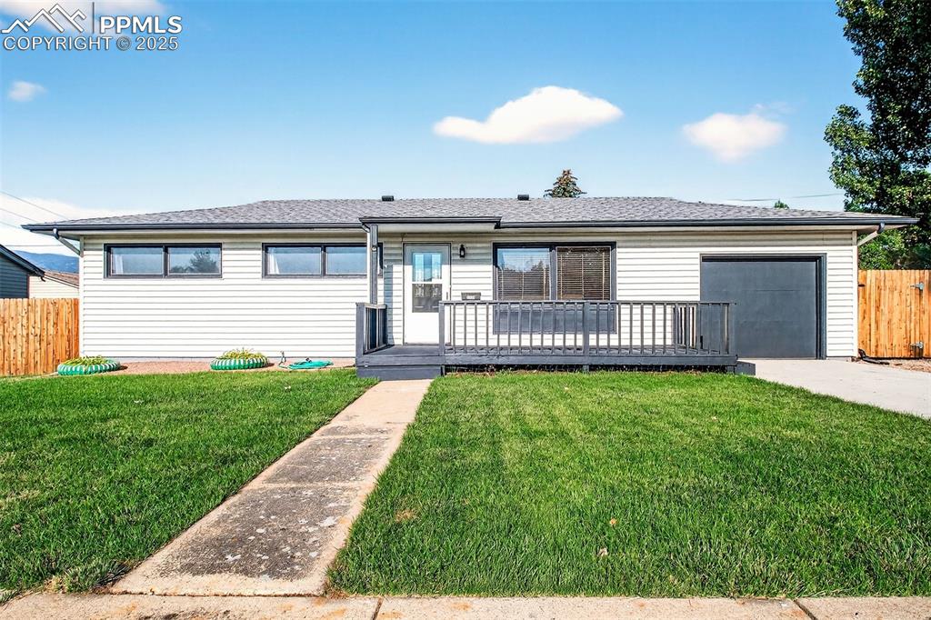 Caption: Adorable 4 Bedroom Ranch Home With An Attached 1-Car Garage
