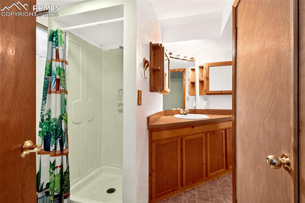 Image 17 of 21: Guest Bathroom In Basement