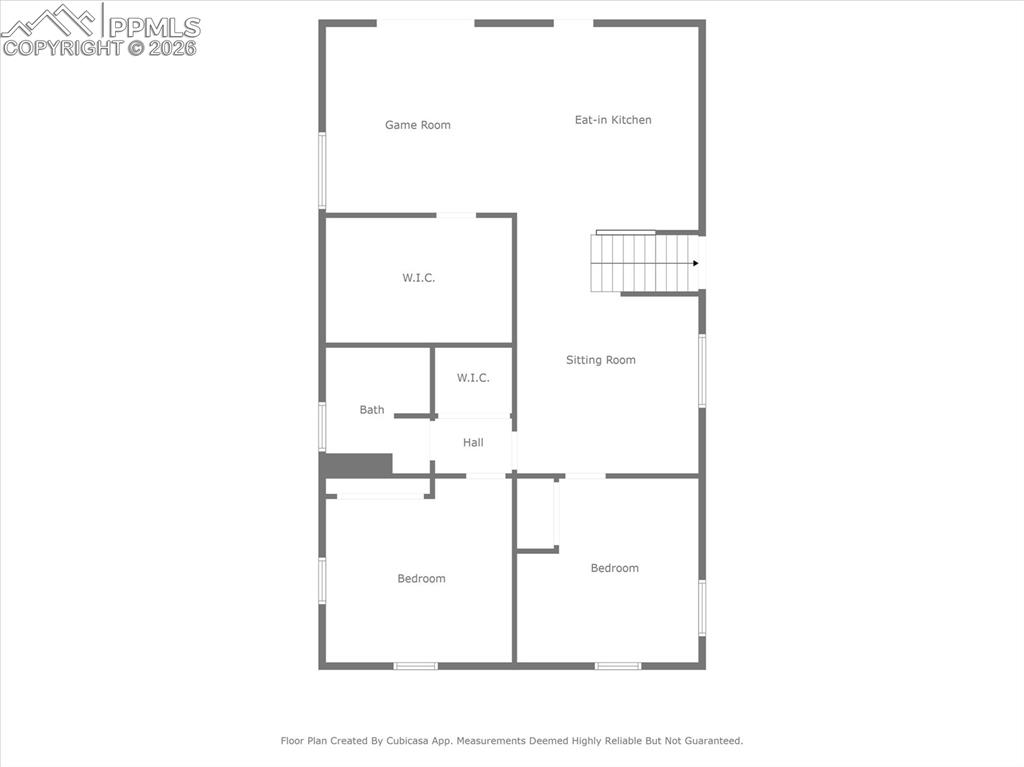 Image 37 of 39: View of floor plan / room layout