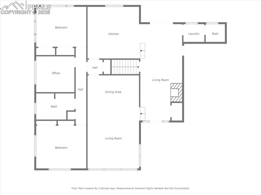 Image 39 of 39: View of floor plan / room layout