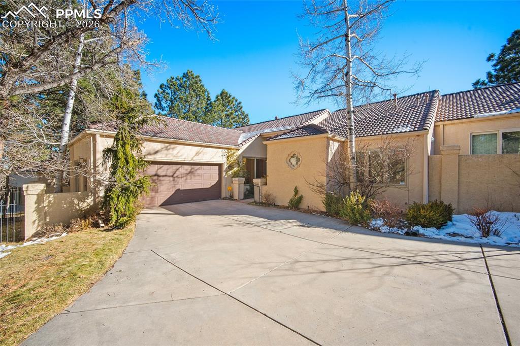 Caption: Front of Structure