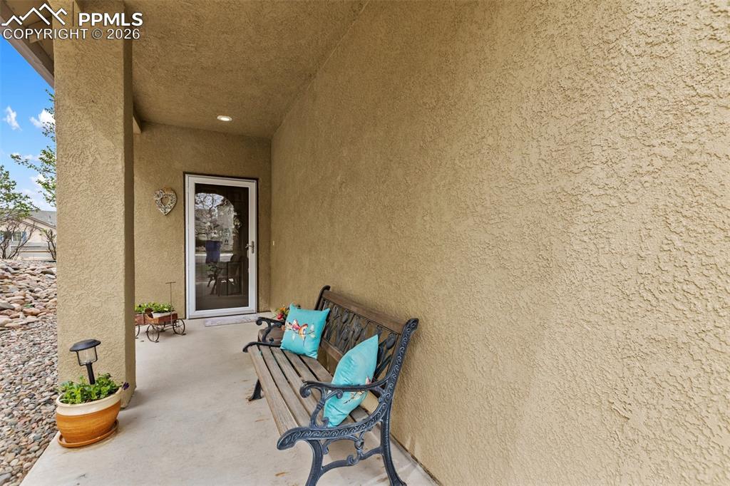 Image 6 of 29: Welcoming front porch