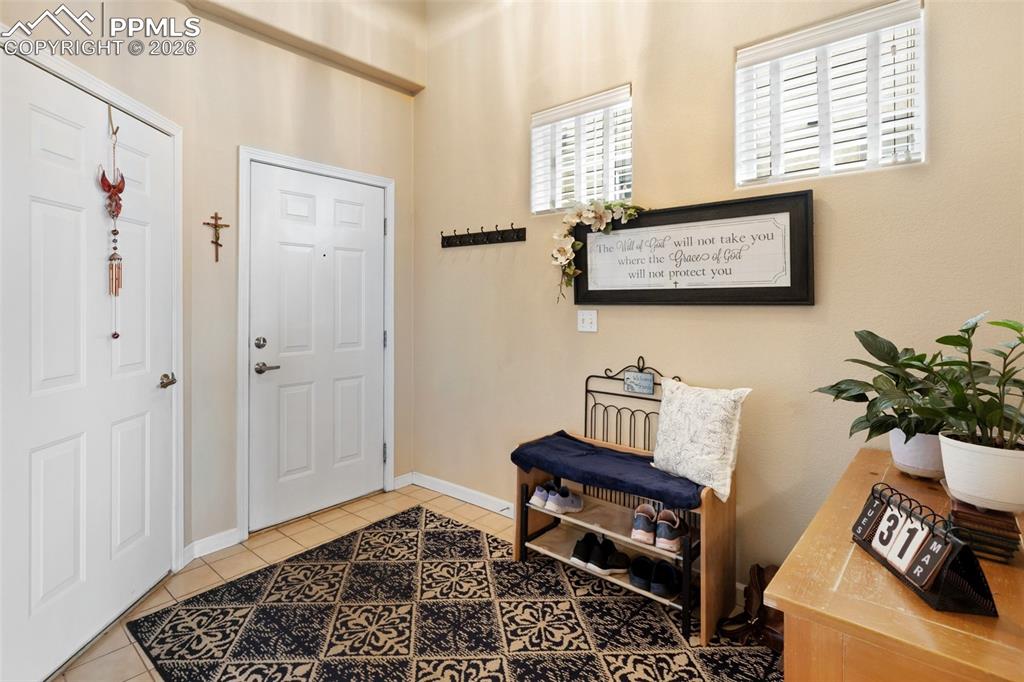 Image 7 of 29: This cheery space greets your guests.