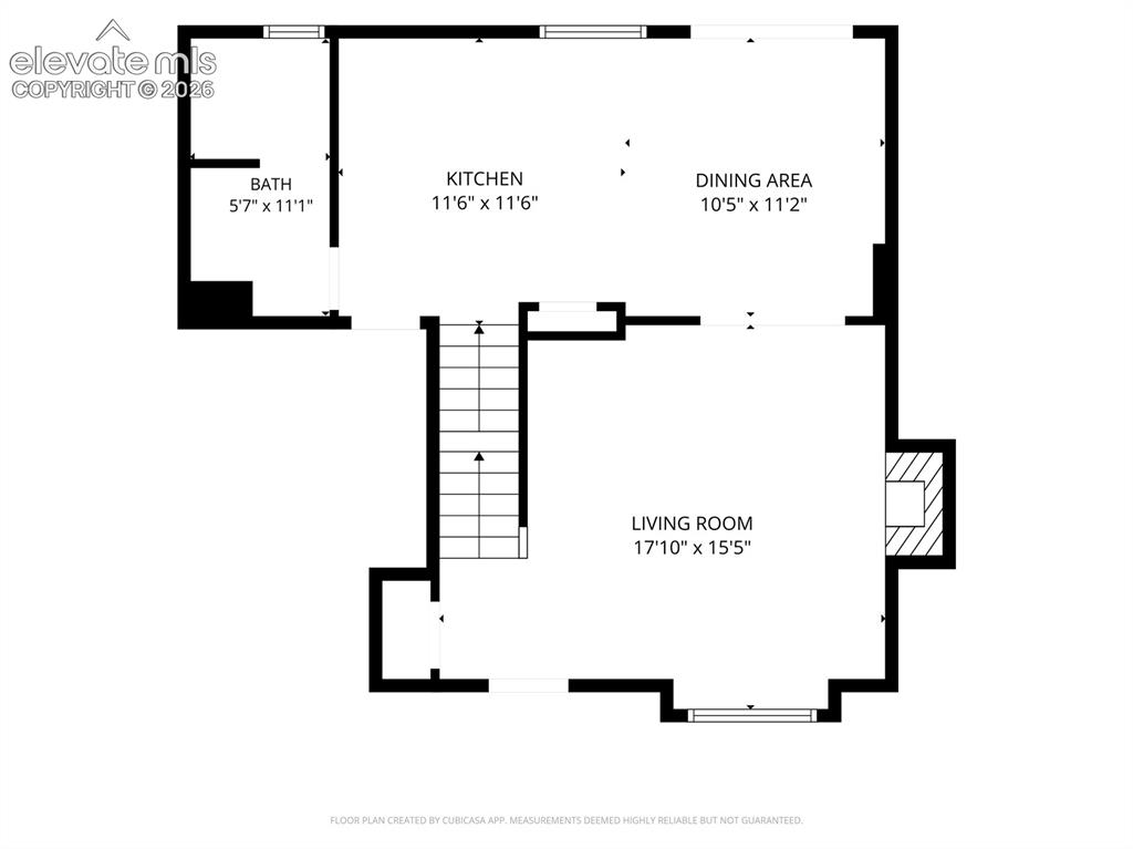 Image 41 of 44: Main Level Floor Plan