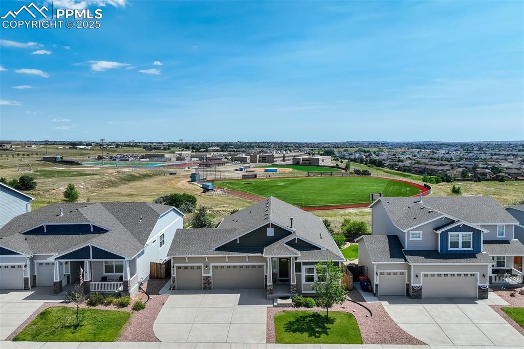 Caption: Aerial View