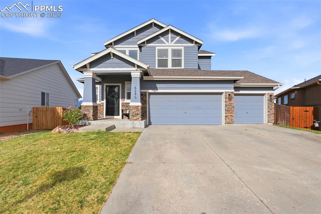 Caption: Front of Structure