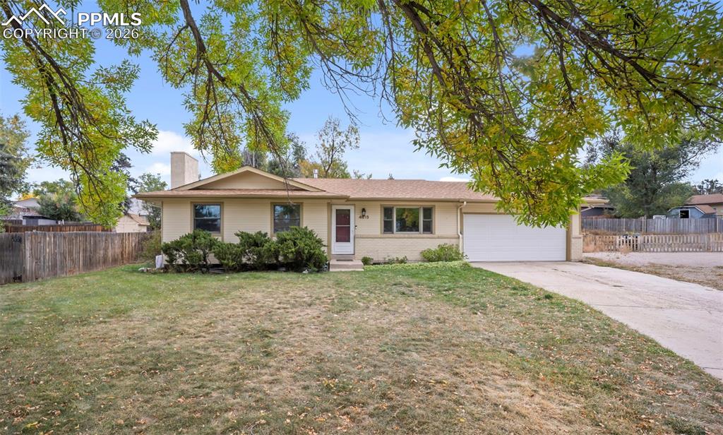 Caption: Front of Structure