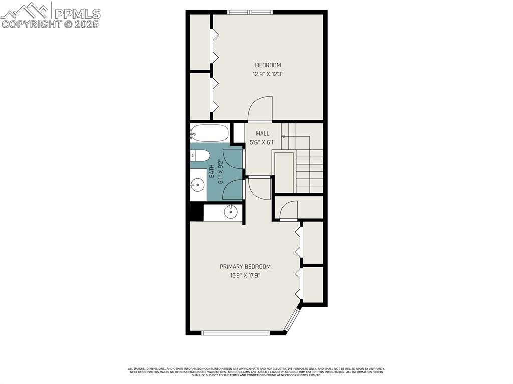 Image 22 of 23: View of home floor plan on second floor