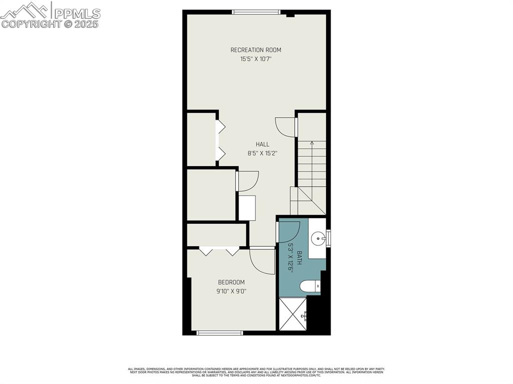 Image 23 of 23: View of property floor plan on lower level/basement