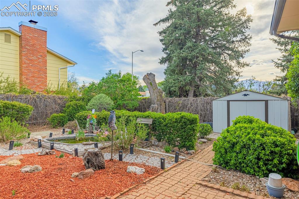 Image 42 of 45: Koi Pond-Garden Area
