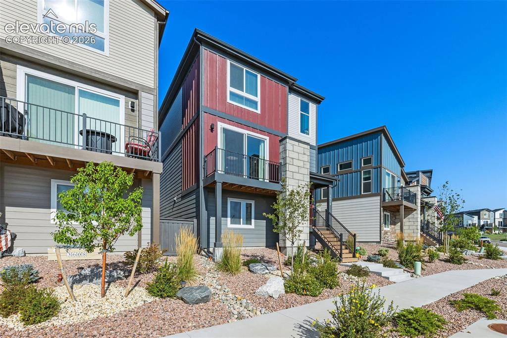 Image 39 of 48: Greenways at Sand Creek is a lovely community with different home types, in