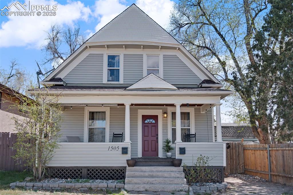 Caption: Front house