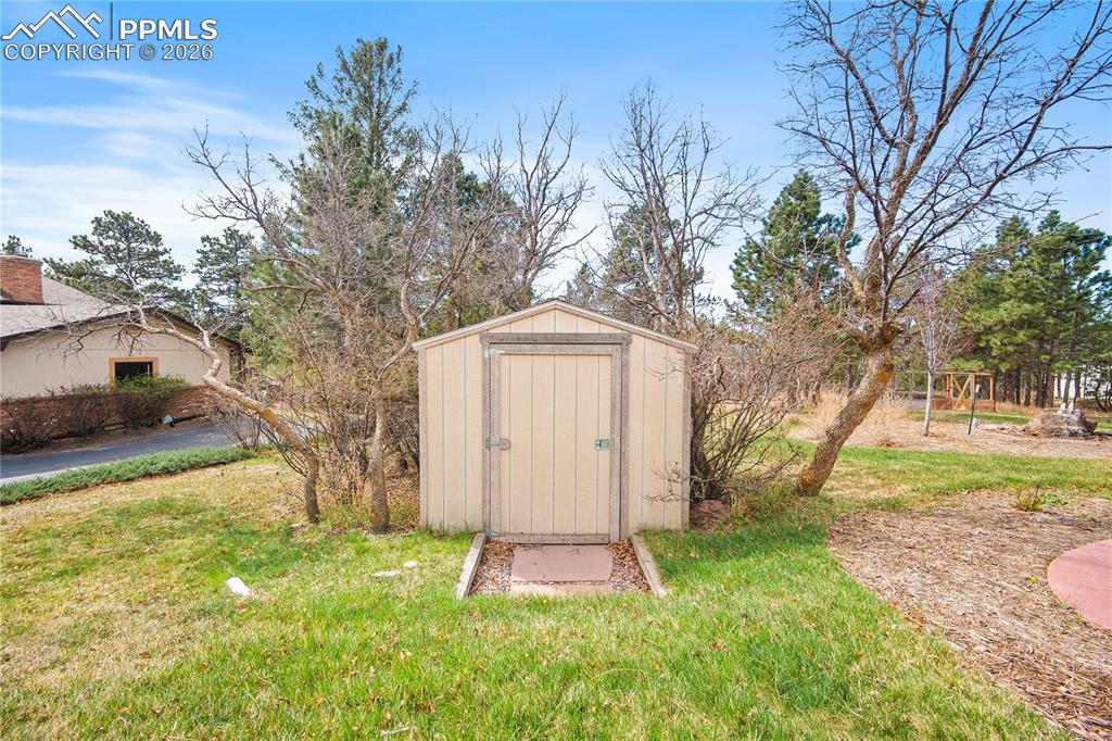 Image 42 of 49: Storage shed