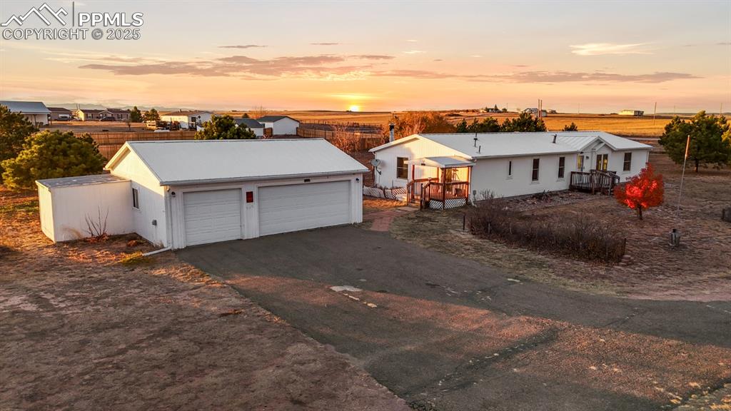 Caption: Front of Structure