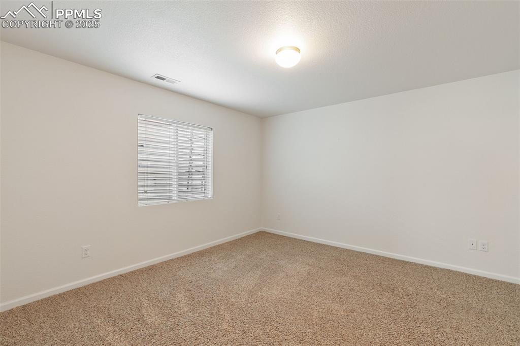 Image 23 of 28: Large basement bedroom.