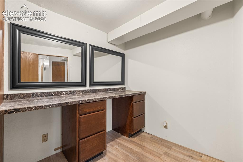 Image 24 of 32: Bonus Room for dressing area, hobbies, storage or ???