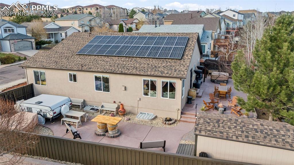 Image 5 of 45: Paid off solar panels and new roof