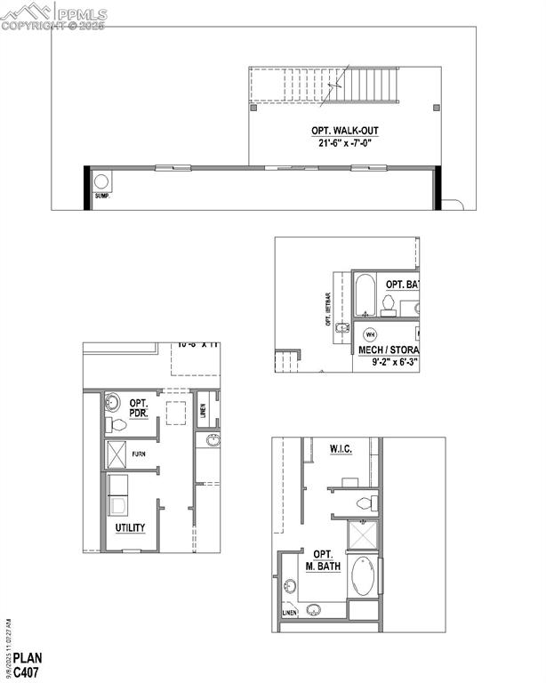Image 5 of 6: View of floor plan / room layout