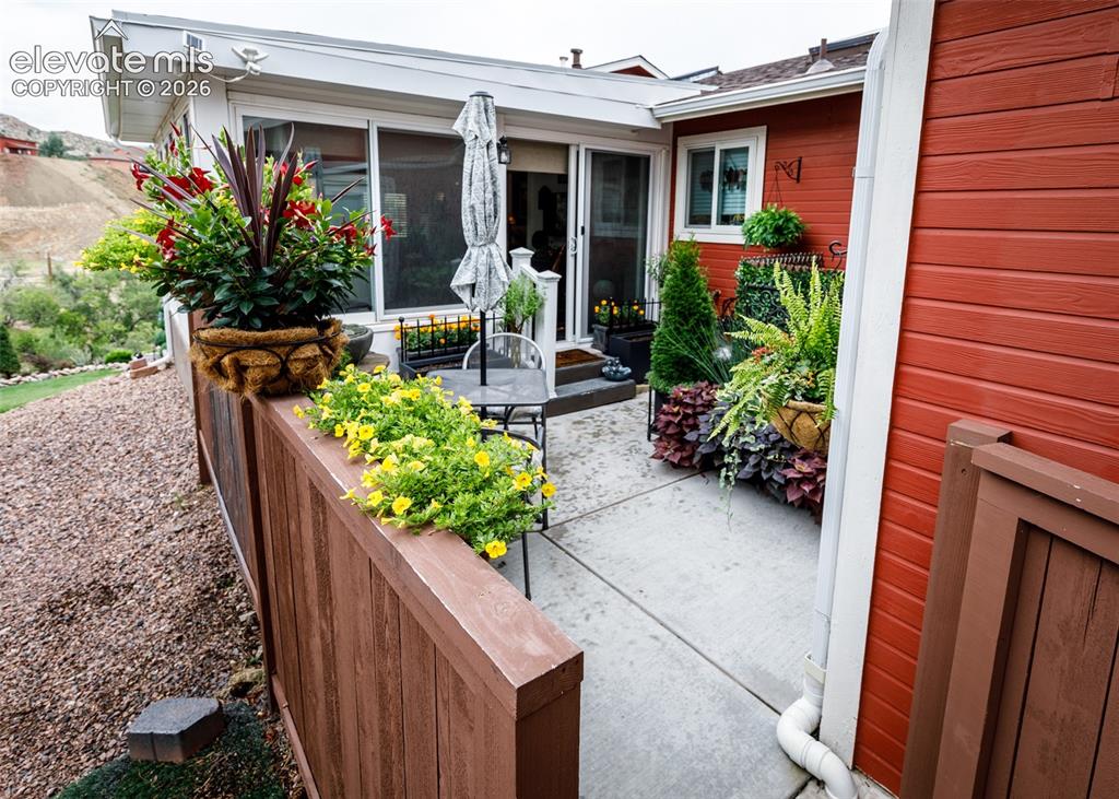 Image 39 of 47: Patio off of Sun Room