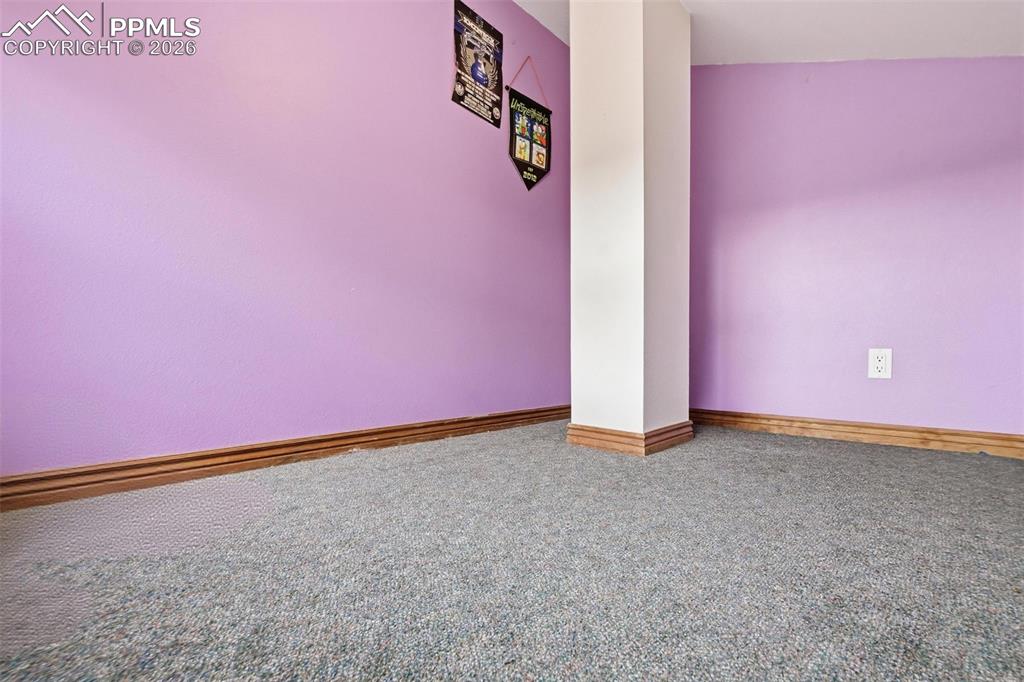 Image 16 of 35: upstairs loft from ladder