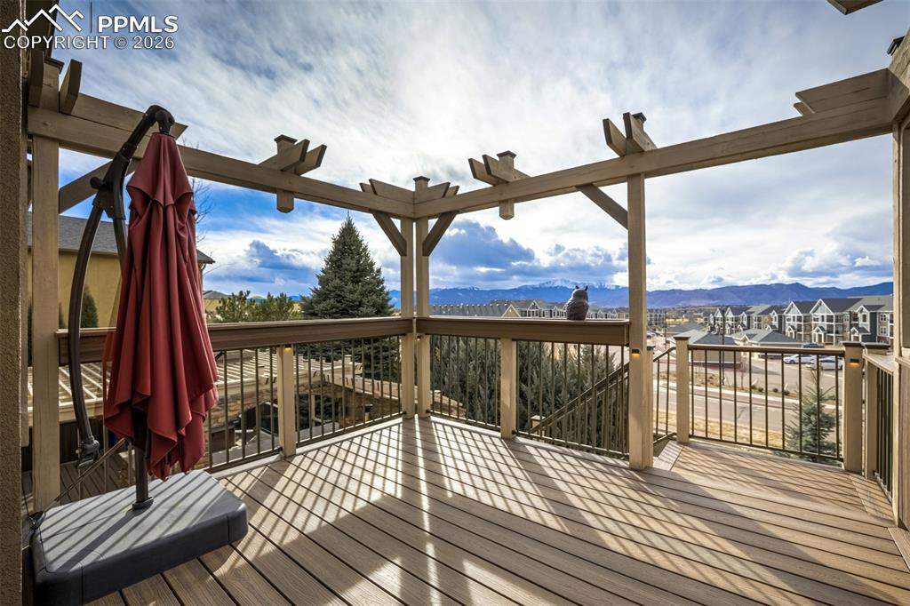 Image 46 of 50: A lovely view from the deck