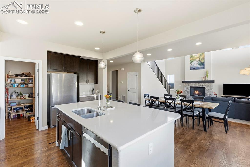 Image 11 of 40: Oversized Walk-in Pantry and Coffee Bar area!