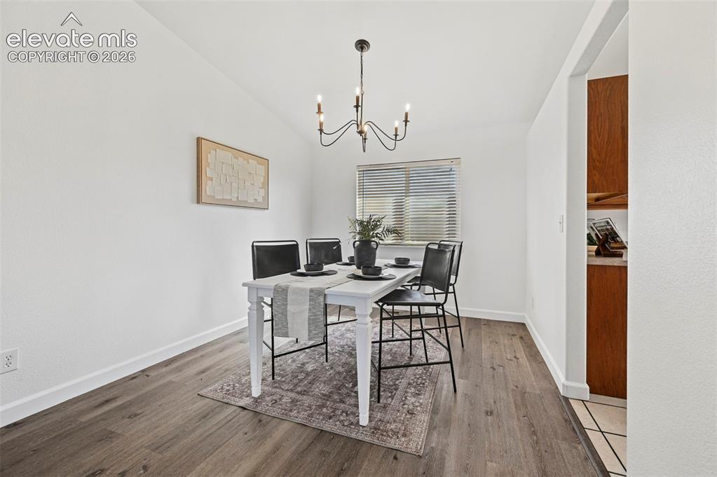 Image 9 of 36: Formal dining space