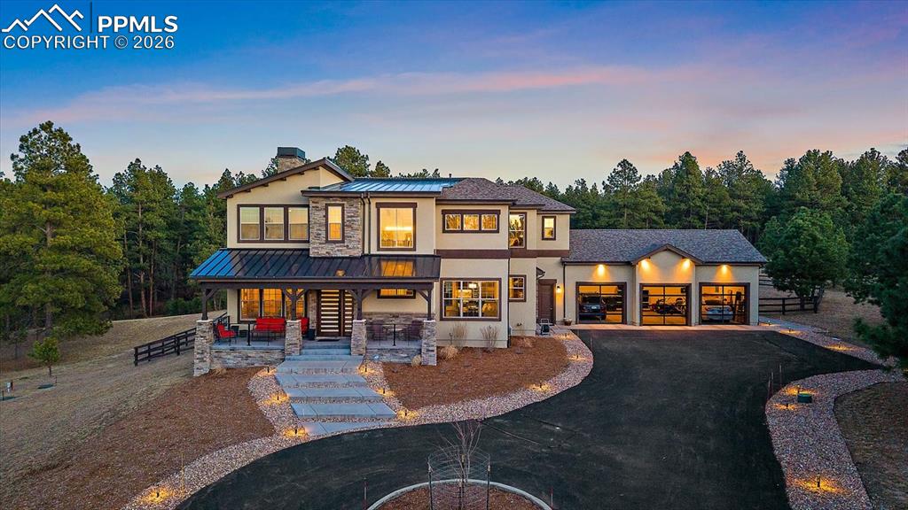 Caption: Welcome Home! Introducing 230 Big Meadow Trail hidden behind the gates of The Preserve at Deerfield